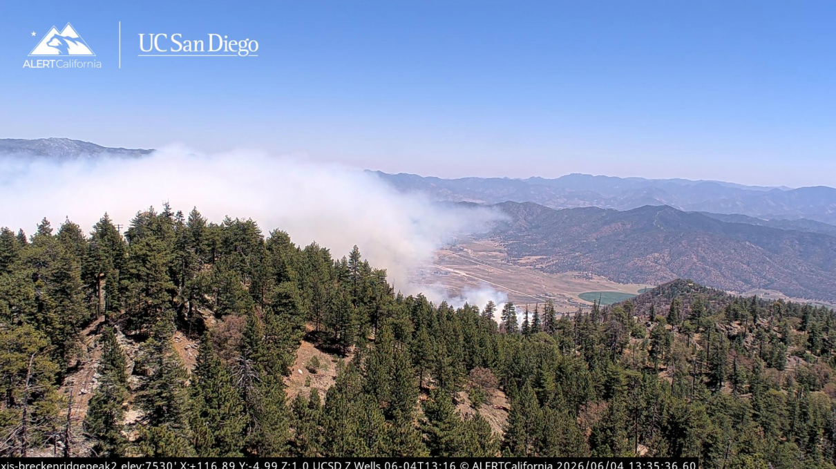 Walker Fire Grows to 50 Acres Near Caliente Bodfish Road;